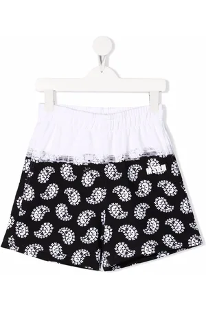 Msgm Pantalones cortos con motivo de cachemira