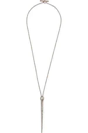 PARTS OF FOUR Collar con colgante de tachuela