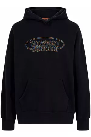 Supreme Sudadera FW21 con capucha y logo bordado de x Missoni