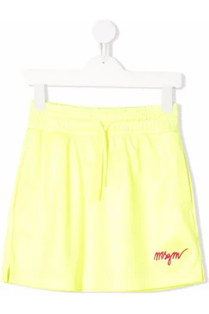 Msgm Falda deportiva con logo bordado