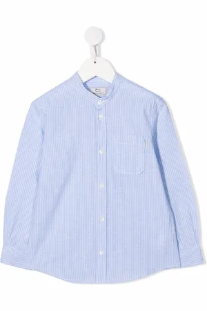 Woolrich Camisa con rayas estampadas