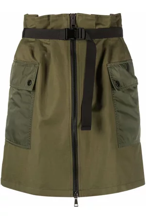 Moncler Falda tipo cargo de cintura alta