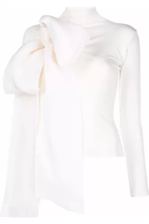 Atu Body Couture Top ajustado con detalle de lazo