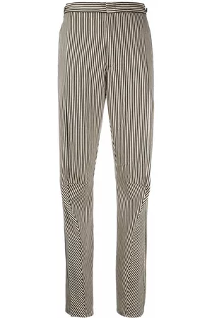Comme des Garçons Pantalones rectos a rayas 2000