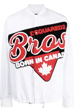 Dsquared2 Camisa con parche del logo