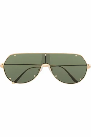 Cartier Gafas de sol con montura envolvente