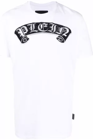 Philipp Plein Camiseta con apliques de strass