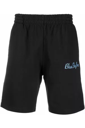 BLUE SKY INN Bermudas elásticas con estampado lavado