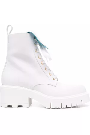 Chiara Ferragni Botas con logo en relieve