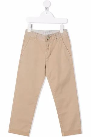 Woolrich Pantalones chino con logo bordado