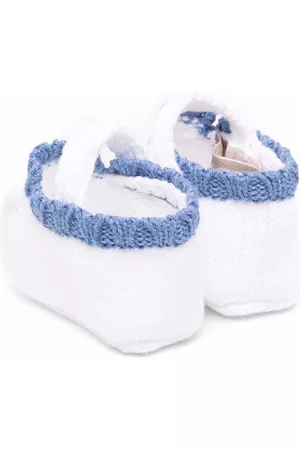 LA STUPENDERIA Zapatos primeros pasos de punto
