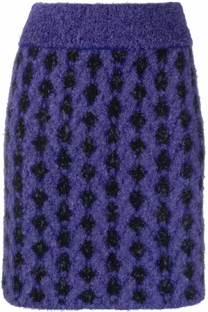 Issey Miyake Falda de talle alto 1980