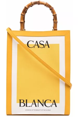 Casablanca Bolso shopper con logo estampado