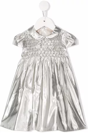 LA STUPENDERIA Vestido Shantung con efecto metalizado