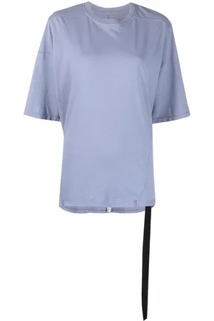 Rick Owens Camiseta con hombros caídos