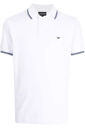Emporio Armani Polo con logo bordado