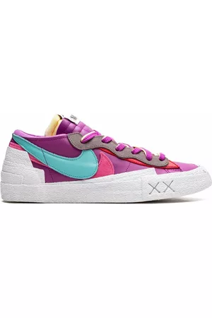 Nike Zapatillas Low Purple Dusk de x sacai x KAWS x Blazer
