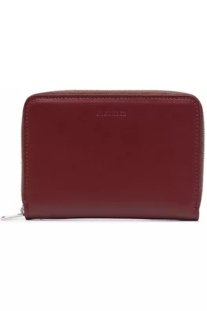 Jil Sander Cartera con cremallera en el contorno