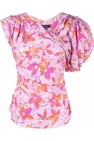 Isabel Marant Blusa Madinea con estampado floral