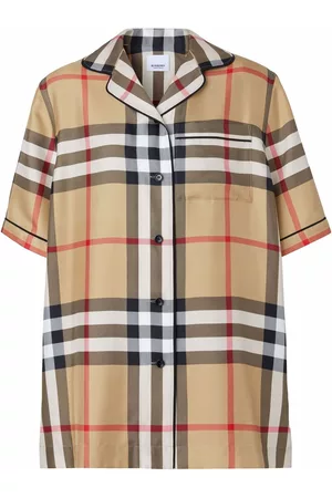 Burberry Camisa de pijama con motivo Vintage Check