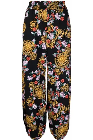 VERSACE Pantalones Sun Flower Garland