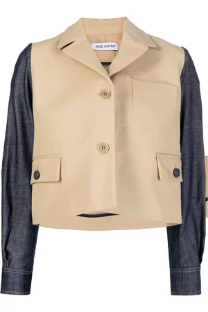 DICE KAYEK Blazer con panel y diseño colour block