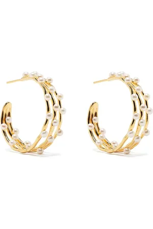 Dower and Hall Aros con perlas