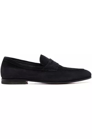 santoni Mocasines slip-on con costuras