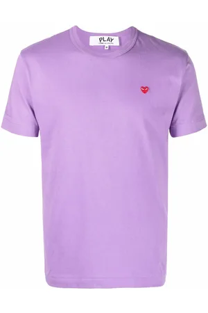 Comme des Garçons Camiseta con parche del logo