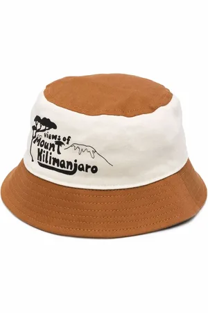 Mini Rodini Sombrero con motivo Mount Kilimanjaro