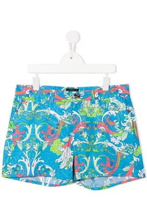 VERSACE Bermudas con estampado barroco