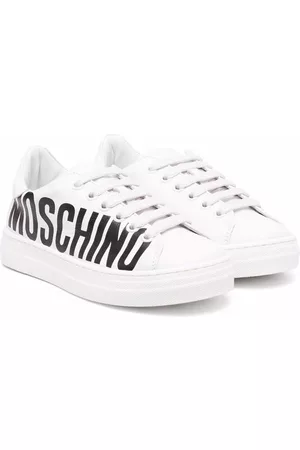 Moschino Zapatillas con logo lateral estampado