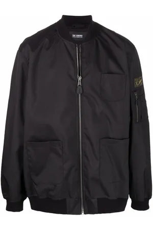 RAF SIMONS Chaqueta bomber Echodomer estampada