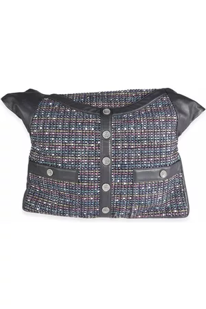 CHANEL Bolso de hombro Tweed Girl