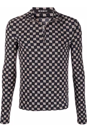 MISBHV Jersey con monograma y cremallera