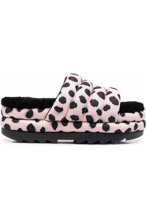 UGG Sandalias Puft con motivo de guepardo