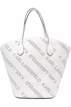 Karl Lagerfeld Bolso shopper K/Punched con logo