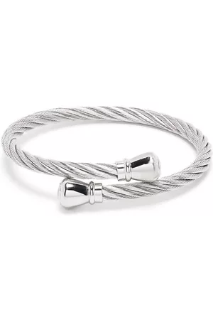 Charriol Brazalete Celtic con detalle de cuerda