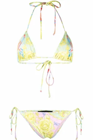 Philipp Plein Bikini con motivo Baroque