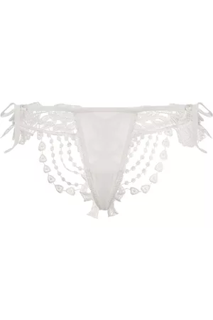 Belle Et Bon Bon Tanga Bisoux con detalles de encaje