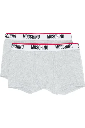 Moschino Pack de dos calzoncillos boxer con logo