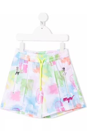 Msgm Pantalones cortos de chándal con logo