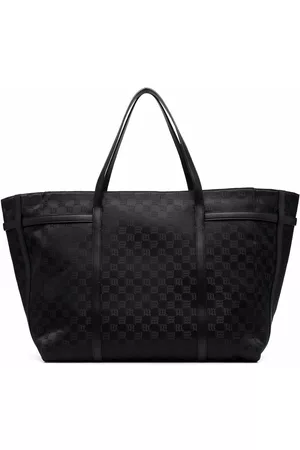 MISBHV Bolso shopper con monograma en jacquard
