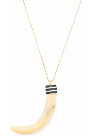Tory Burch Collar con colgante de cuerno