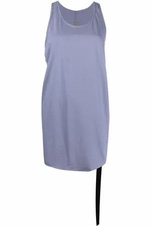Rick Owens Camiseta de tirantes con cuello redondo