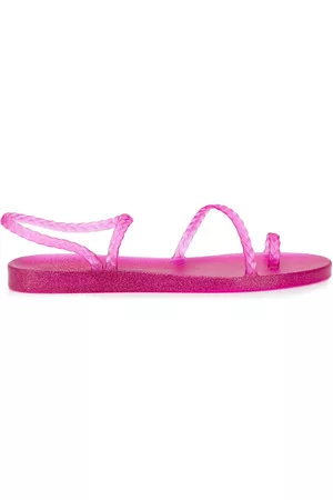 Ancient Greek Sandals Sandalias Eleftheria con purpurina