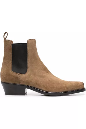 Buttero Botines con tacón cuadrado