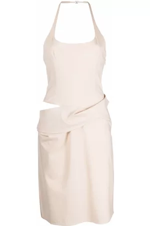 Jacquemus Vestido La Robe Hielo asimétrico