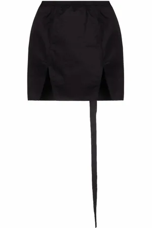 Rick Owens Minifalda con abertura frontal