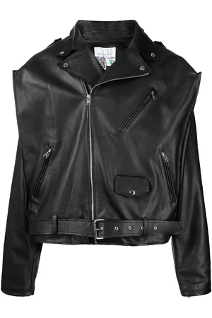 Natasha Zinko Chaqueta motera de corte recto